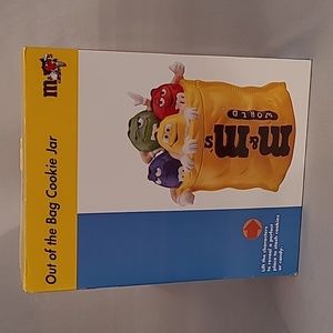 M&M's World Las Vegas Out of the Bag Cookie Jar